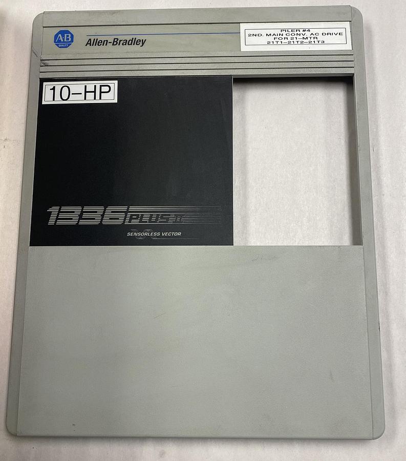 Used ALLEN BRADLEY,1336F-BRF100-AA-EN-GMS5 PLUS II,AC DRIVE 10HP