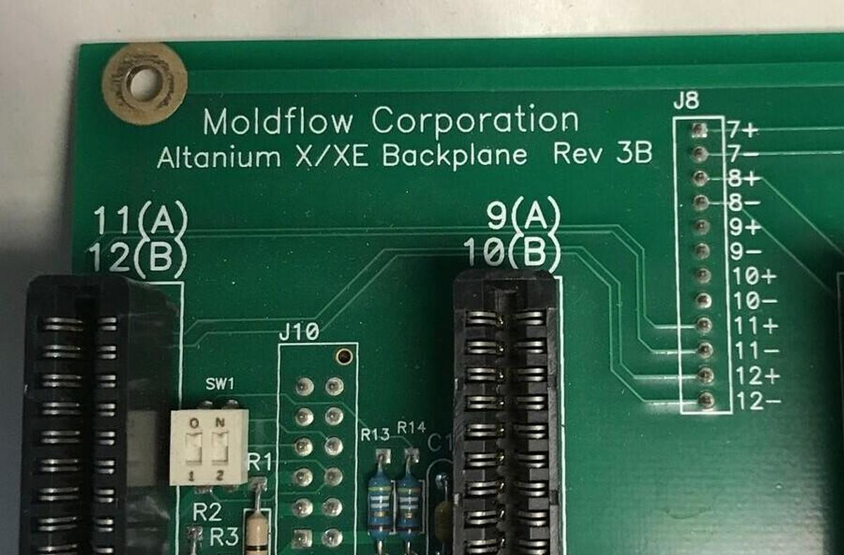 Used MoldFlow,Atlantium X/XE,Backplane Rev 3B