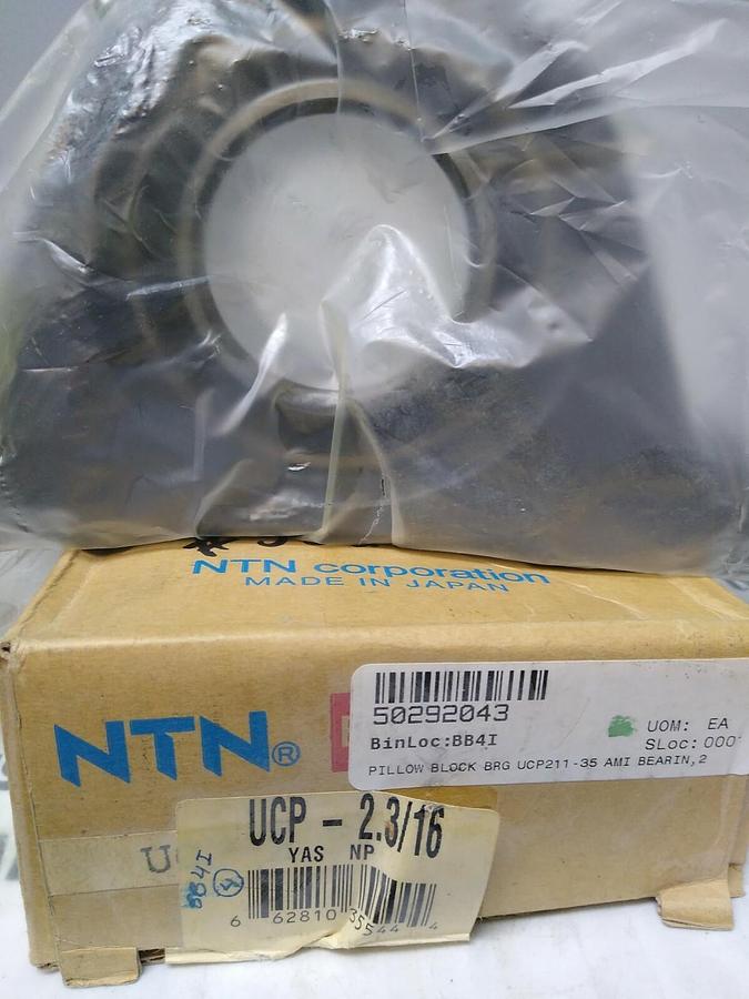 NTN,UCP-2.3/16,PILLOW BLOCK BEARING 2-3/16 INCH BORE NOS