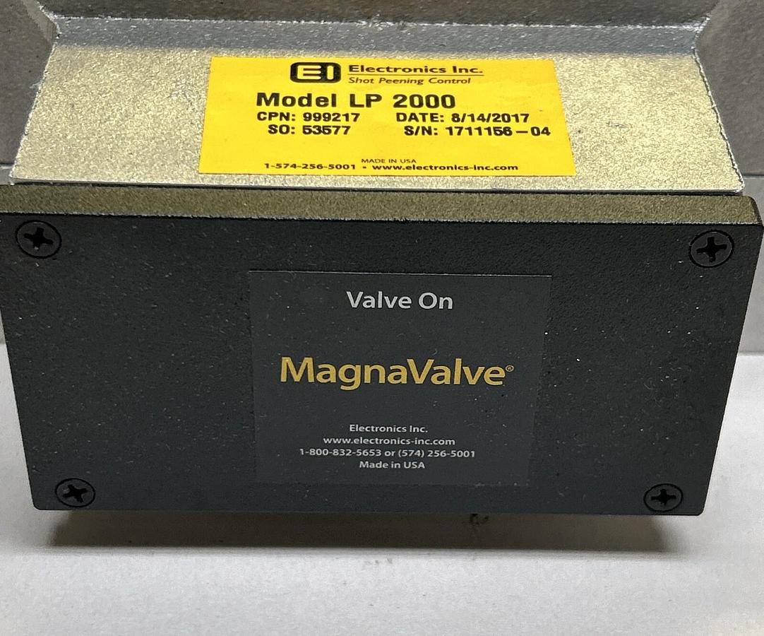 EI ELECTRONICS INC,LP2000,MAGNAVALVE CONTROL VALVE NOS