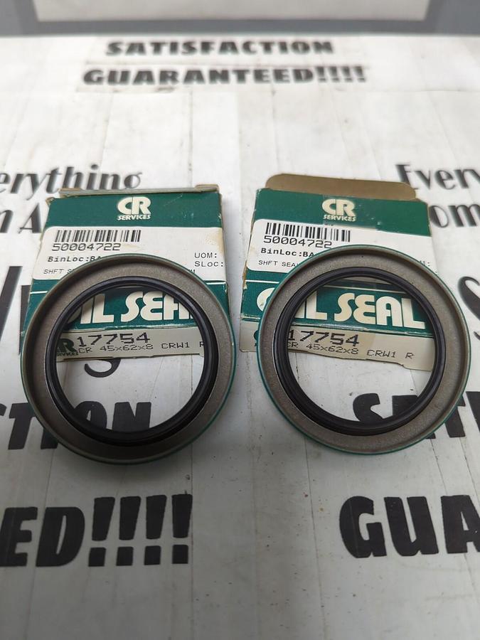 CHICAGO RAWHIDE,17754,OIL SEALS 45MM LOT OF 2 NOS