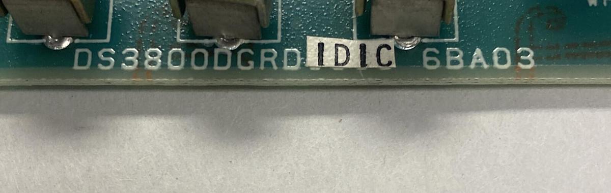 Used GENERAL ELECTRIC,DS3800DGRD1D1C, AUXILARY BOARD