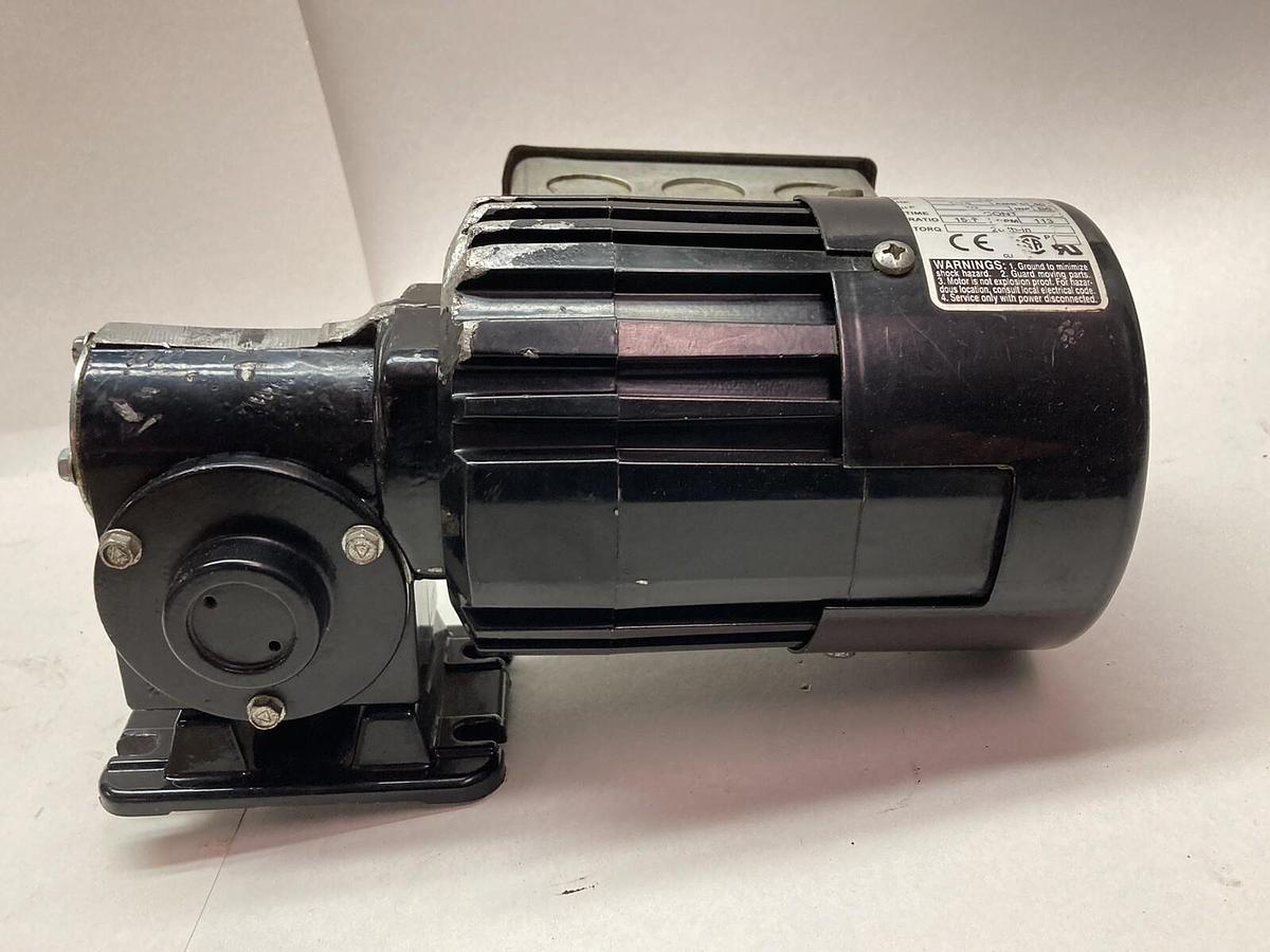 Used Bodine Electric,0489ATGD0018,1-Phase Gearmotor 115V 60HZ