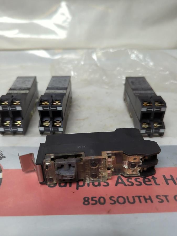 ALLEN BRADLEY,595-AA,AUXILIARY CONTACT SERIES B LOT OF 4