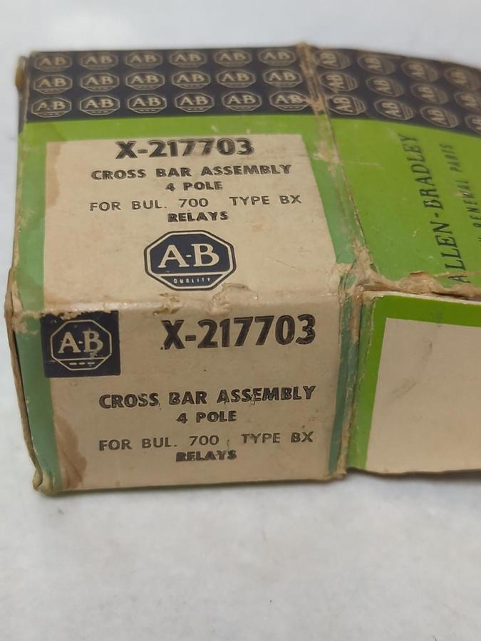 ALLEN-BRADLEY,X-217703,CROSS BAR ASSEMBLY 4-POLE NOS