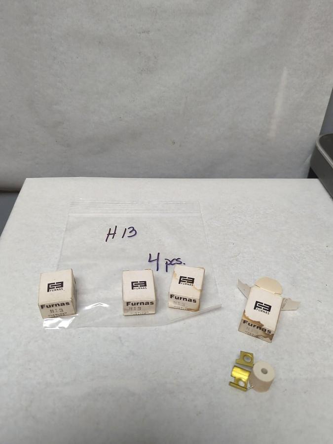 FURNAS,H13,THERMAL OVERLOAD HEATER ELEMENT LOT OF 4 NOS