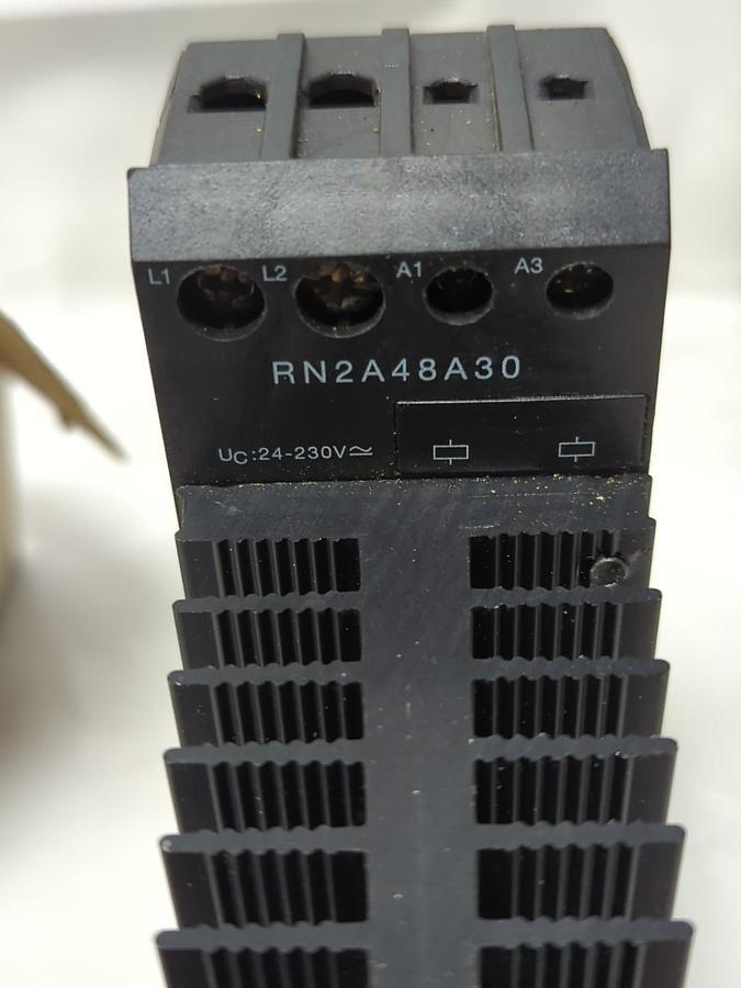 CARLO GAVAZZI,RN2A48A30,SEMICONDUCTOR CONTACTOR ZS 30A 2-POLE 480VAC 24-2 NOS