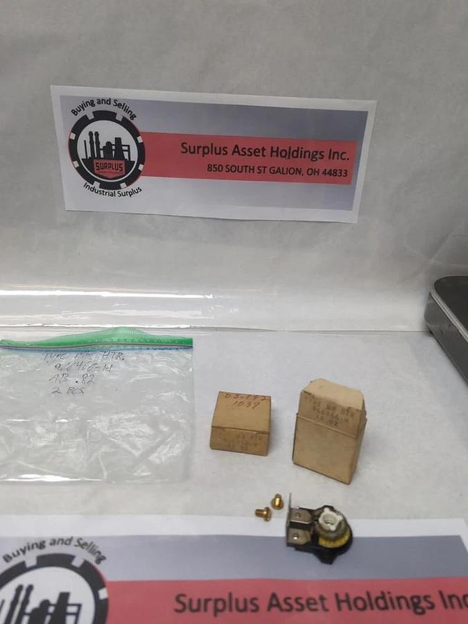 WESTINGHOUSE,966 466-H,TYPE MW OVERLOAD THERMAL HEATER RELAY LOT OF 2 NOS