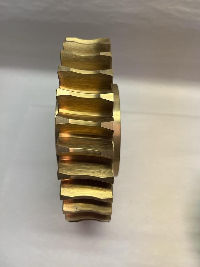 WORM GEAR,42464,BORE 1.25" 50 TEETH GEAR 1.375" W X 6.50" Dia LOT 0F 2