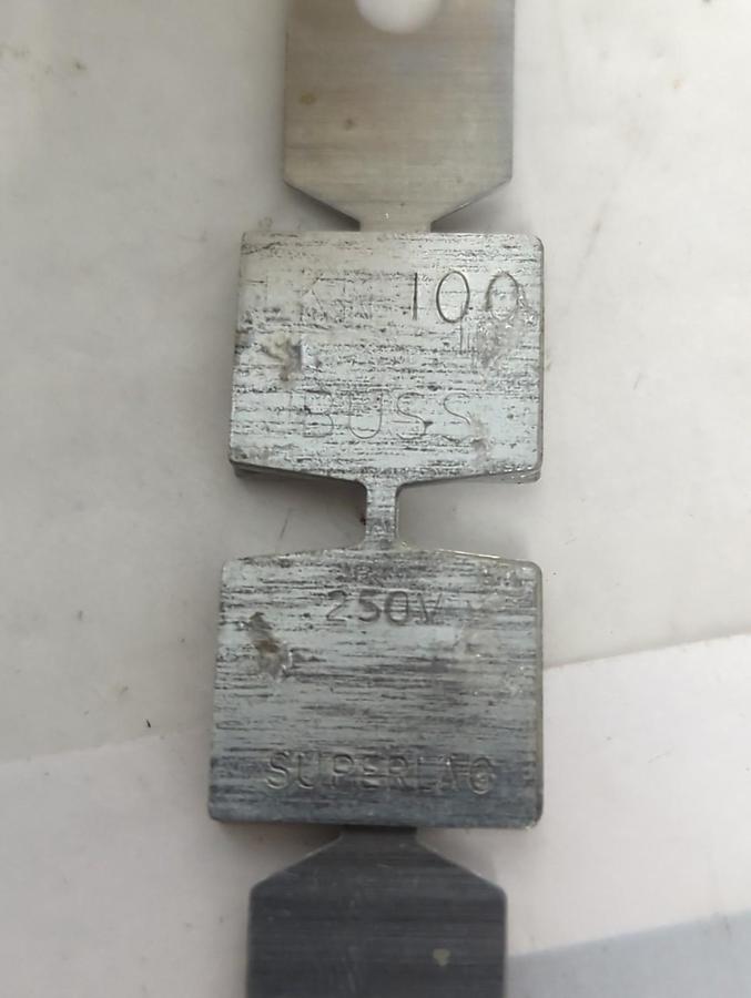 BUSSMANN,LKN100,SUPER LAG RENEWAL LINKS 250 VOLT 10 PIECE BOX NOS