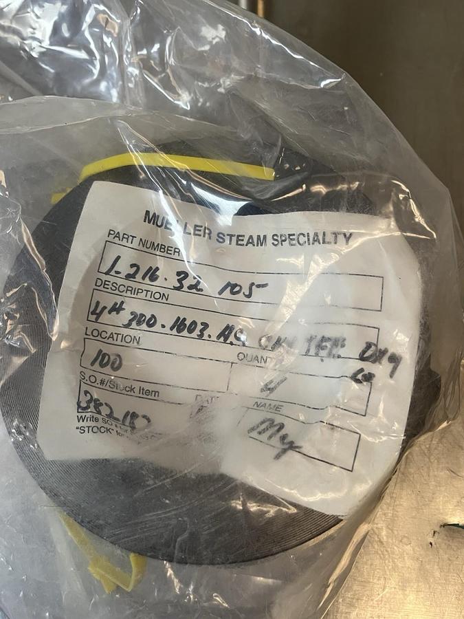 MUELLER CHEXTER,1-216-32-105,CHECK VALVE 1603-AC SIZE 4 RATING 300