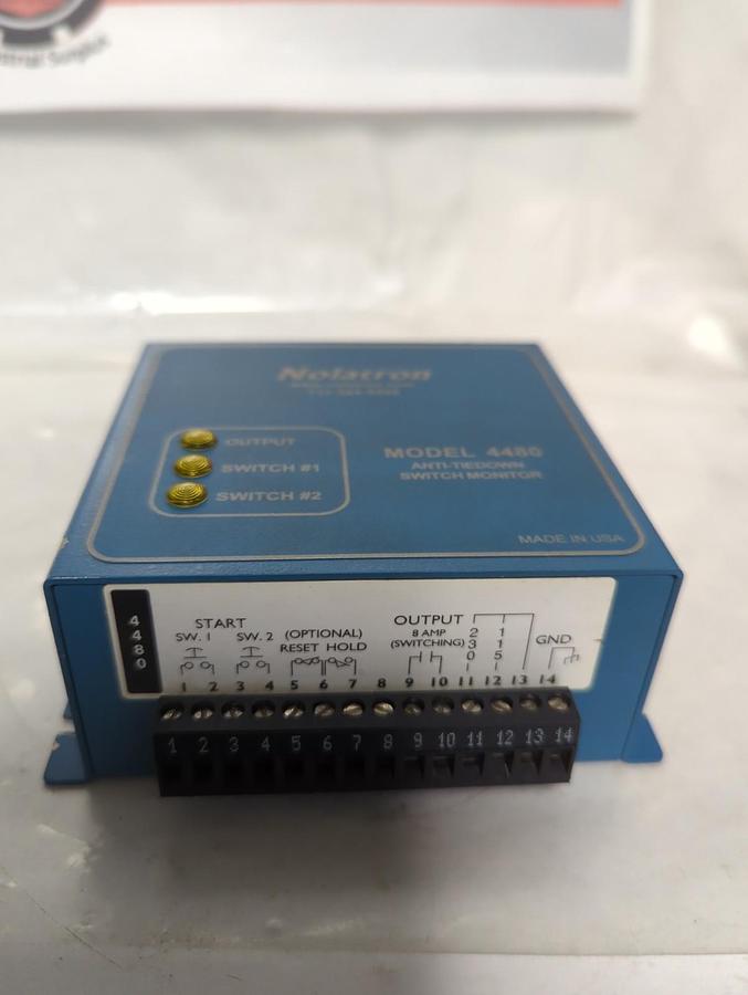 Used NOLATRON,MODEL 4480,ANTI-TIEDOWN SWITCH MONITOR PRE-OWNED