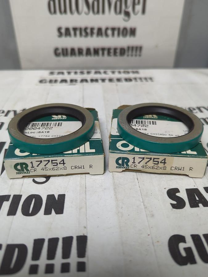CHICAGO RAWHIDE,17754,OIL SEALS 45MM LOT OF 2 NOS
