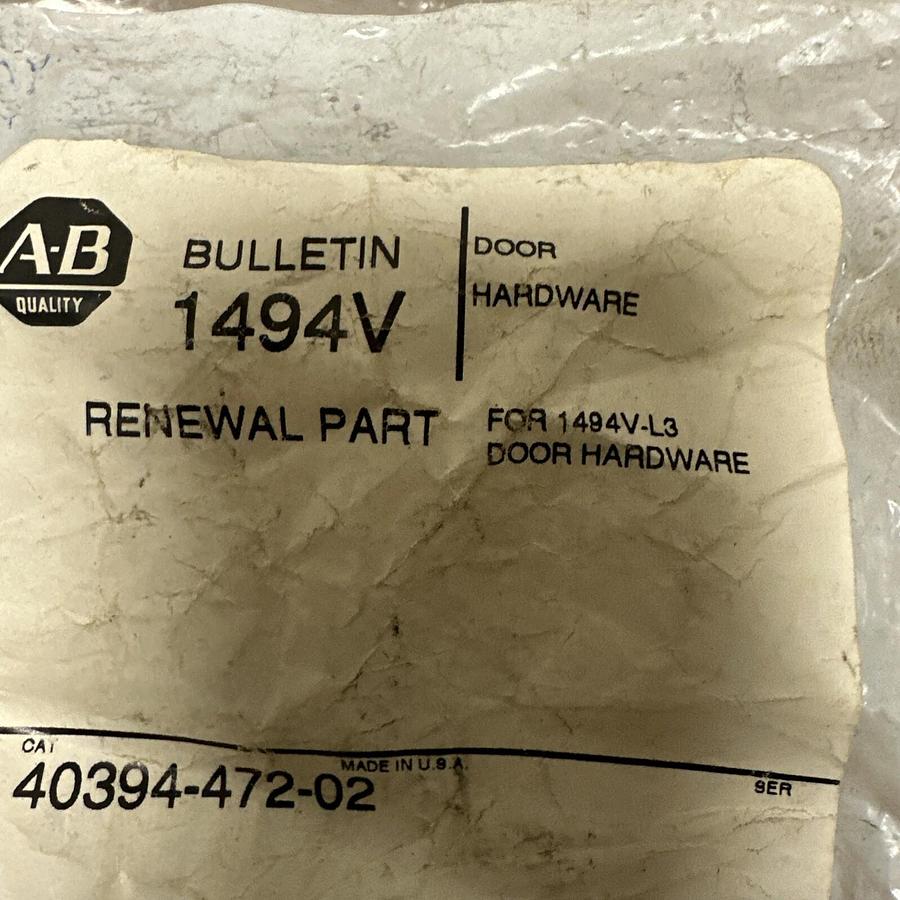 Used Allen-Bradley,1494V, For 1494V-L3 Door Hardware