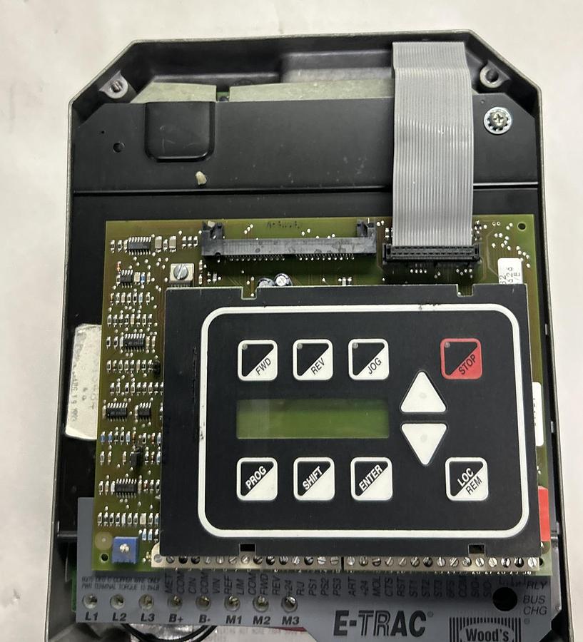 Used TB WOODS,WFC4001-0A,AC DRIVE 2.2A 460V 1HP NO COVER