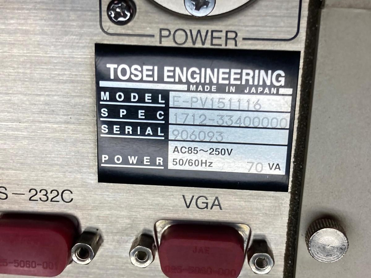Used Tosei Engineering,E-PV151116,PULCOM-V Accretech E-PV15