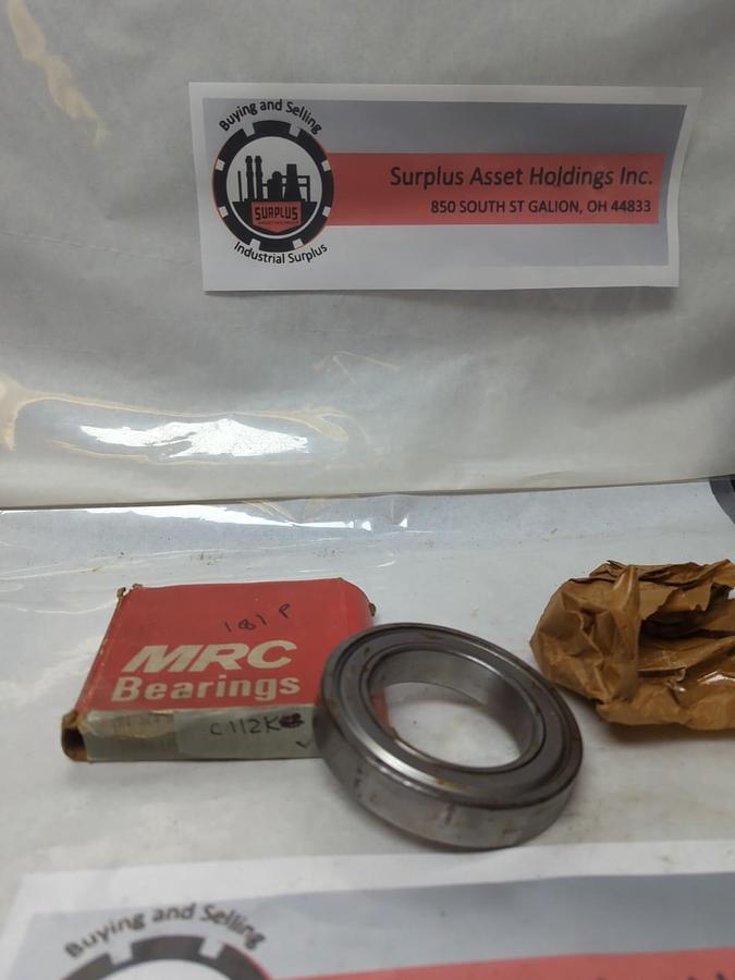 MRC,C112,SINGLE ROW BALL BEARING NOS