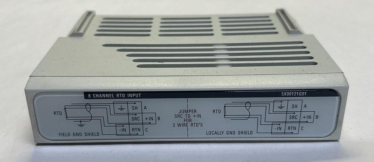 Used OVATION,5X00121G01,8 CHANNEL RTD INPUT MODULE