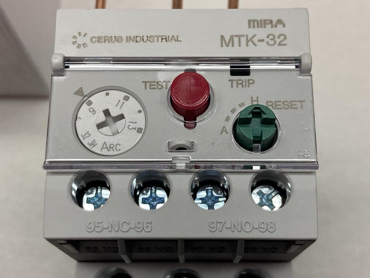 Cerus Industrial,MTK-32/3K 13S,Thermal Overload Relay 600Vac 10A