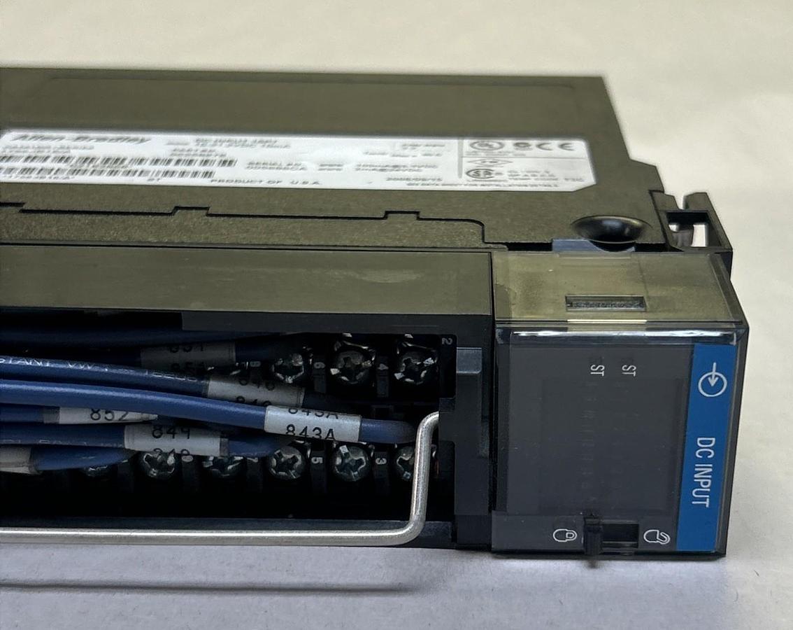 Used ALLEN BRADLEY,1756-IB16/A,DC INPUT MODULE