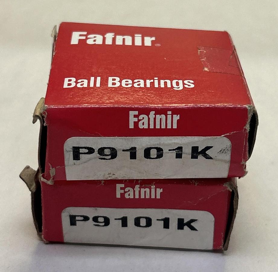 FAFNIR,P9101K,BALL BEARING LOT OF 2 NOS