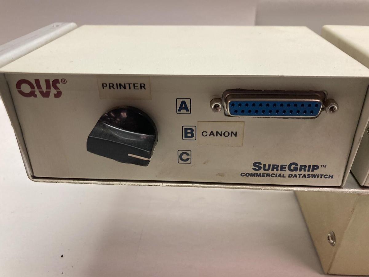 Used QVS,BBE5 BBE6,Heavy Duty Data Switch and Data Transfer Switch LOT