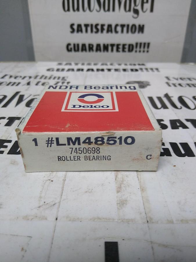 Used Delco NDH,LM48510,Roller Bearing Cup NOS