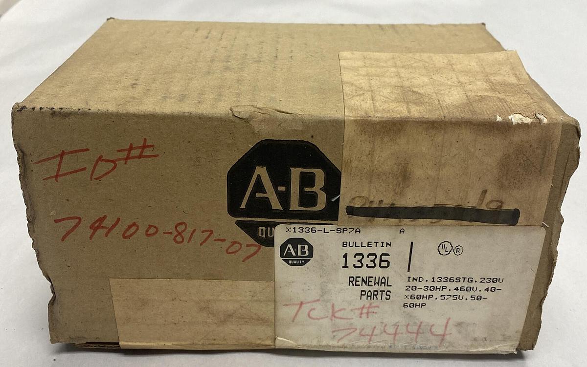 Used ALLEN BRADLEY,1336-L-SP7A,SER A INDUCTOR 1336STG 230V 20-30HP 460V 40-X60HP 575V