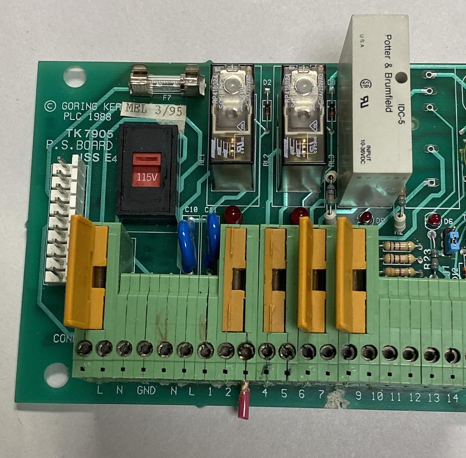 Used GORING KERR,TK-7905,POWER SUPPLY BOARD