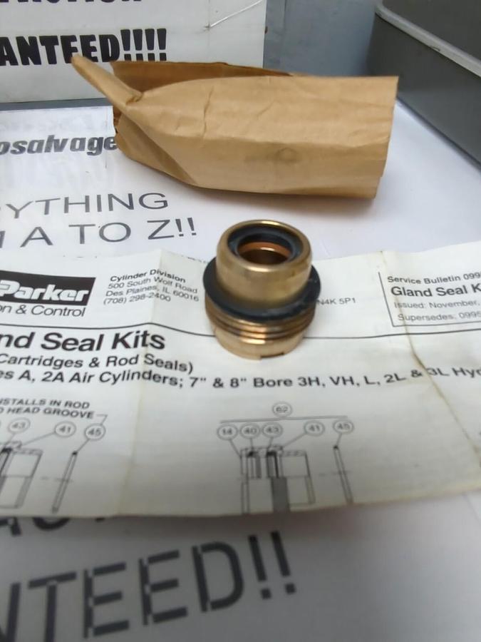 PARKER,RG2AHL0066, 5/8 INCH H.W.B ROD GLAND CARTRIDGE KIT NOS