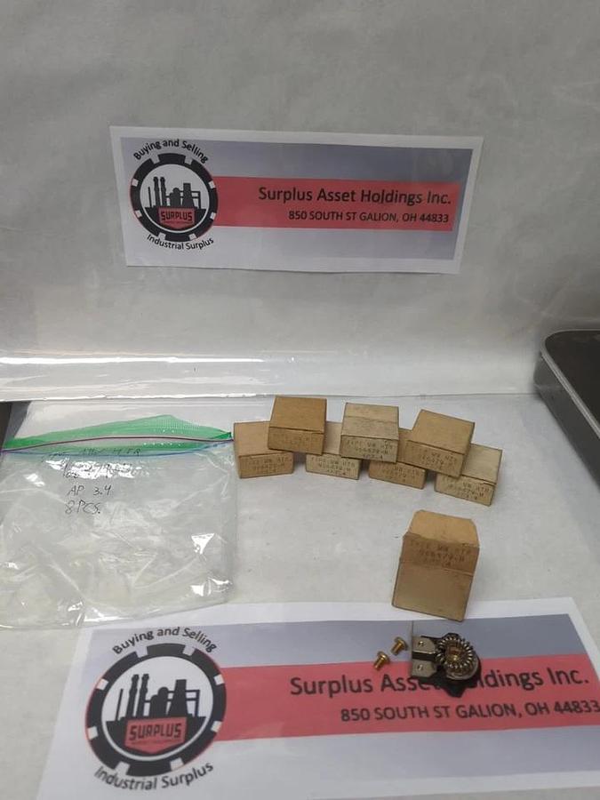 WESTINGHOUSE,966-479-H,TYPE MW OVERLOAD THERMAL HEATER RELAY LOT OF 8 NOS