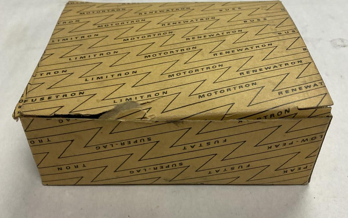 Used Bussmann,FRS-1-6/10,FUSETRON FUSES Box Of 10 NOS