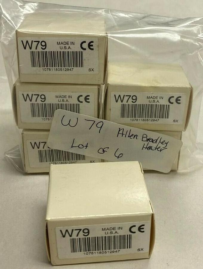Allen-Bradley,W79,Heater Lot Of 6 New