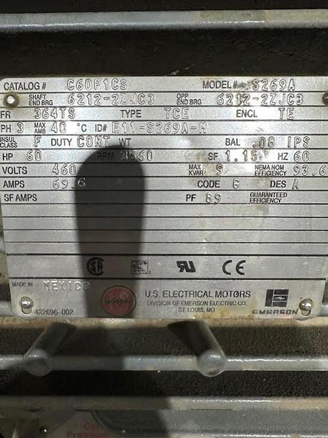 Used US Electrical HP60 364TS