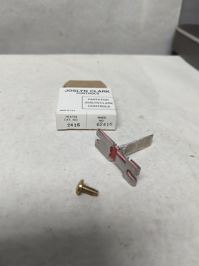 JOSLYN CLARK,2416,OVERLOAD RELAY HEATER NOS