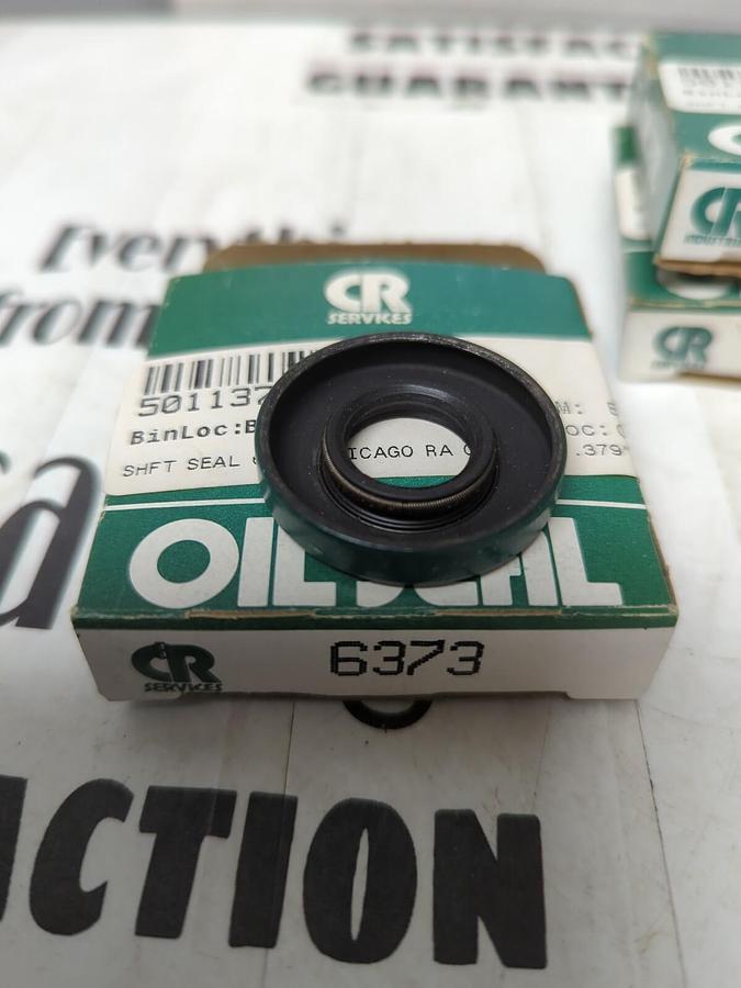 CHICAGO RAWHIDE,6373,OIL SEALS 0.625 IN X 1.379 IN LOT OF 3 NOS