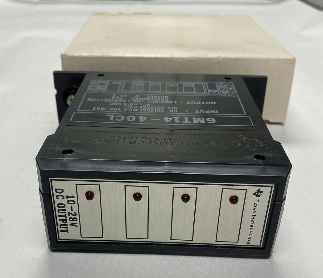 TEXAS INSTRUMENTS,6MT14-40CL,OUTPUT MODULE NOS