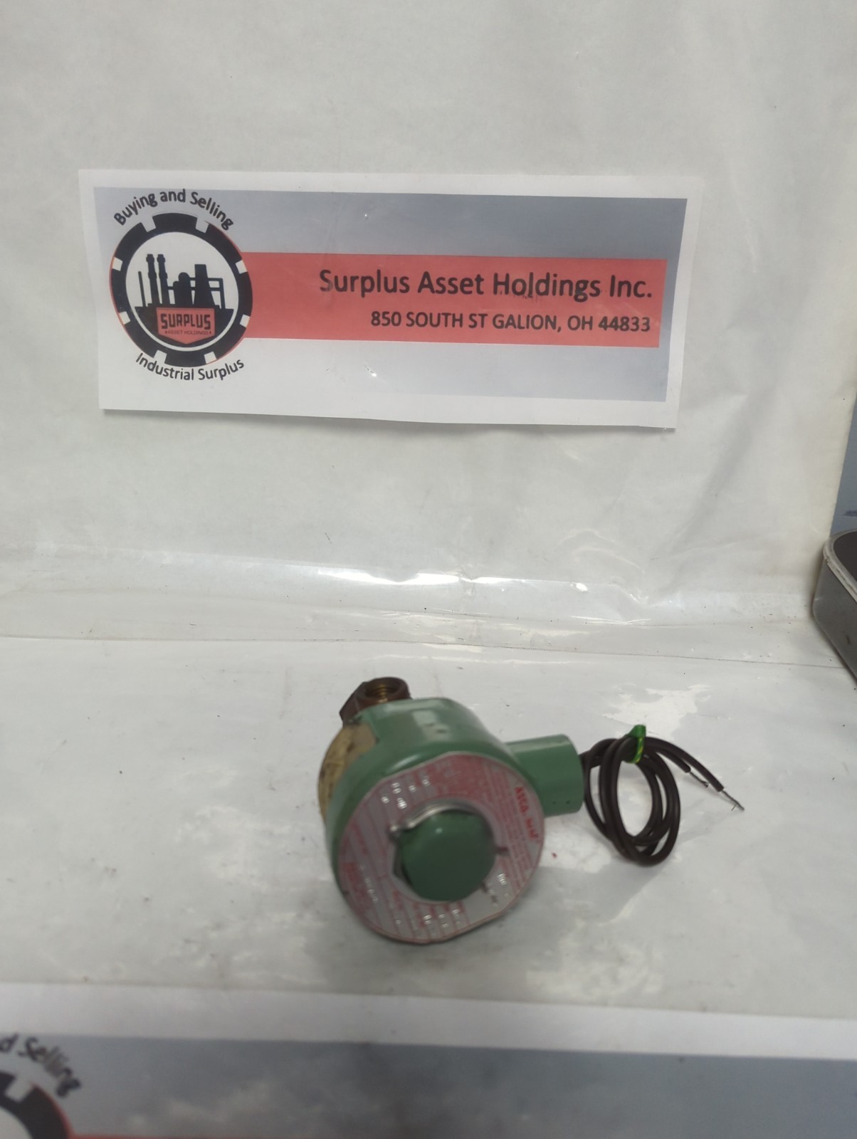 Used ASCO,8320A179,SOLENOID 1/4 INCH 10.5 WATTS PRE-OWNED
