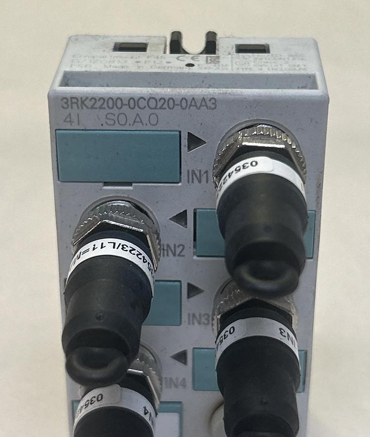 Used SIEMENS,3RK2200-0CQ20-0AA3,COMPACT MODULE
