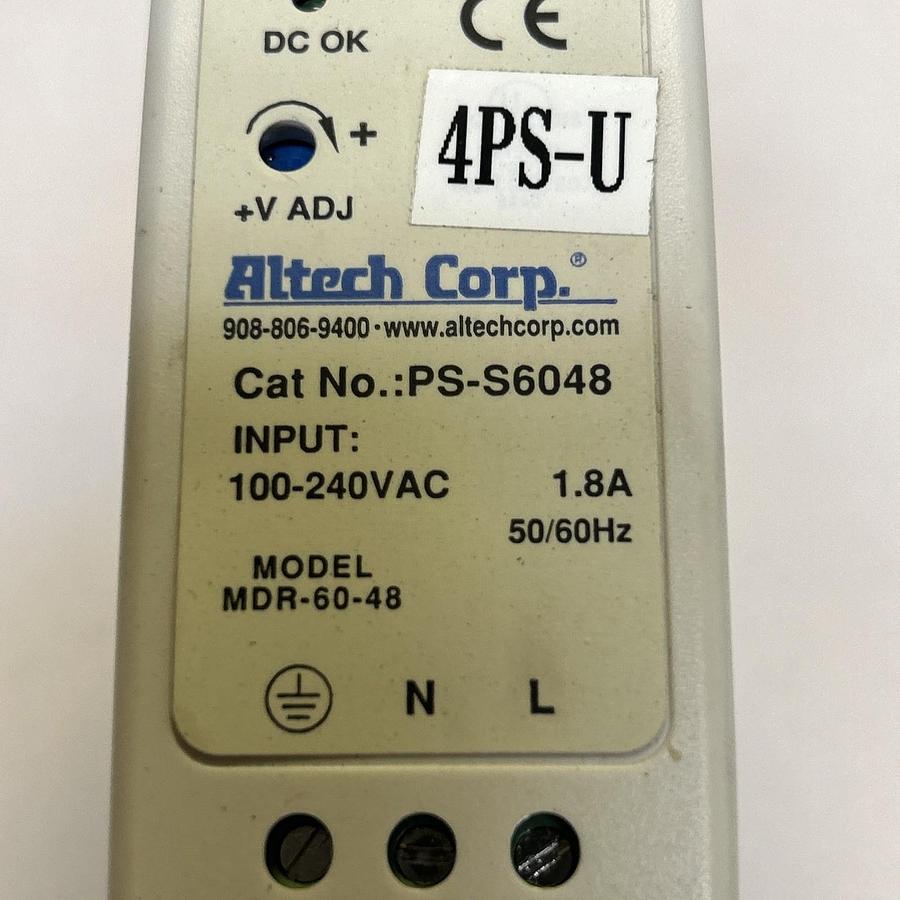 Used ALTECH CORP,PS-S6048,POWER SUPPLY