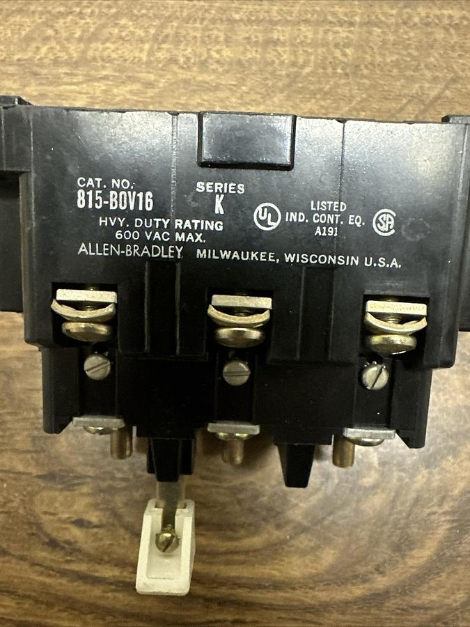Allen Bradley,815-BOV16,Overload Relay