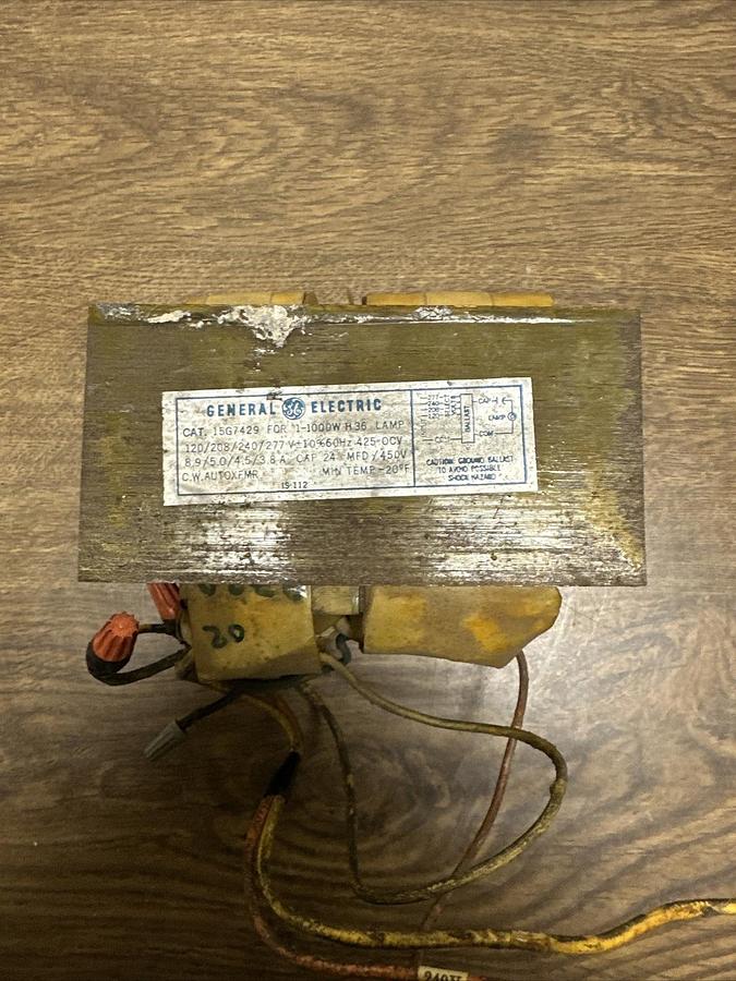 Used General Electric,15G7429,Ballast Transformer