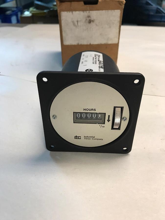 Industrial Timer Company,Model C-5,Reset Time Totalizer 120V 60W