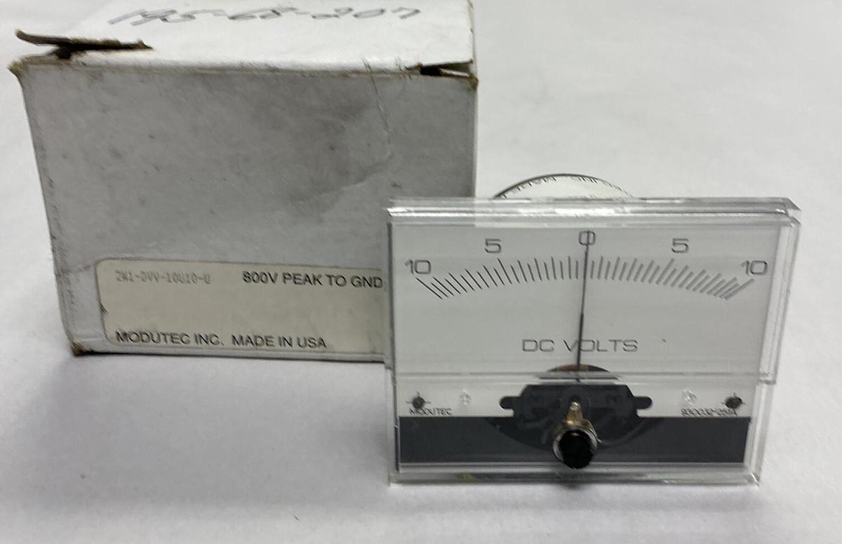 Modutec,2W1-DVV-10U10-U,Panel Meter 10-10 NOS
