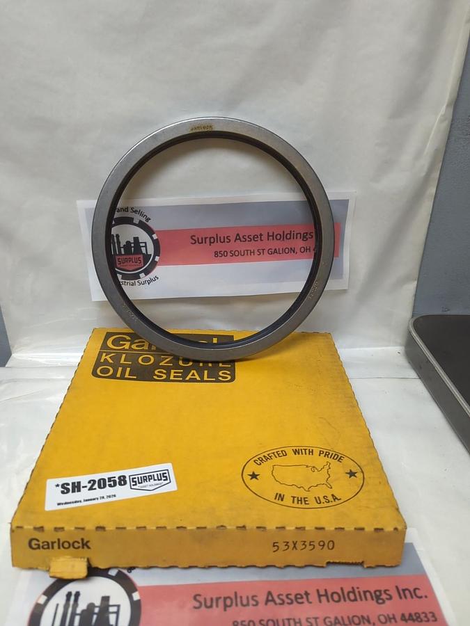 GARLOCK KLOZURE,21086-3590,OIL SEAL 7.938X9.125X0.625 NOS