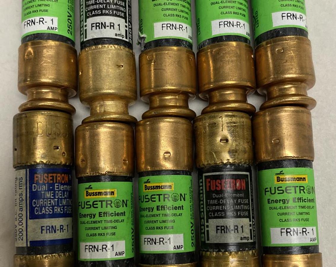 Cooper Bussmann,FRN-R-1,Fuse Lot of 10 NOS