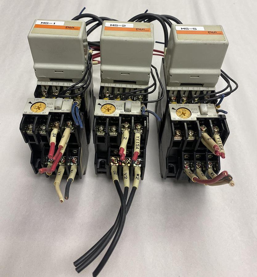 Used FUJI,SC-03 SC11AA,MAGNETIC CONTACTER LOT OF 3