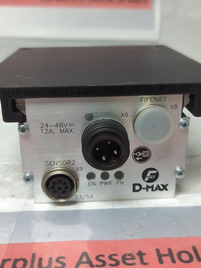 Used FIFE,200926-001,D-MAX WEB GUIDE CONTROLLER SOFT:101110-101 FIRM:100522-015 USED