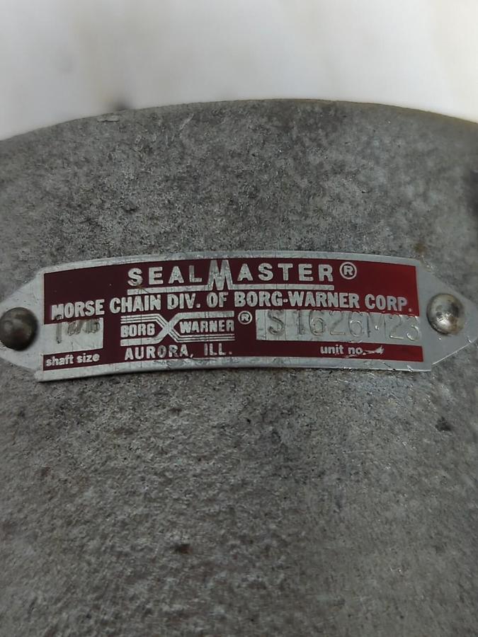 SEALMASTER,S-1626-M23,PILLOW BLOCK BEARING 1-7/16 INCH BORE NOS