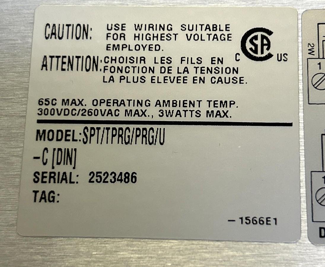 MOORE INDUSTRIES,SPT/TPRG/PRG/ U-C,TEMPERATURE TRANSMITTER NOS